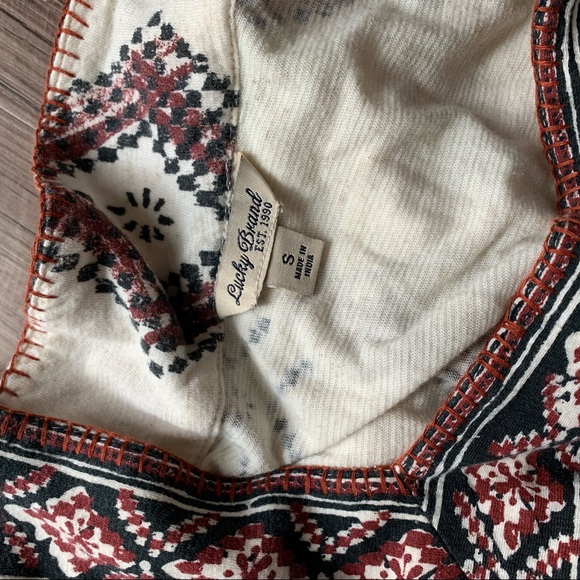 Lucky Brand Boho Top - Picture 6 of 8
